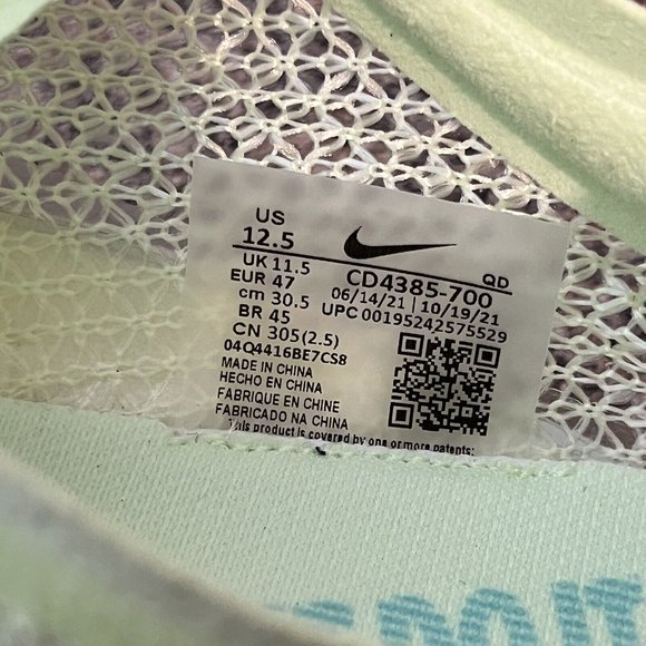 Nike Air‎ Zoom Victory Track Spikes Barley Volt Orange CD4385-700 Size 12.5 New! - Picture 8 of 8